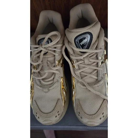 PUMA Inverse Rapid Lace UpMens Beige Sneakers Casual Shoes